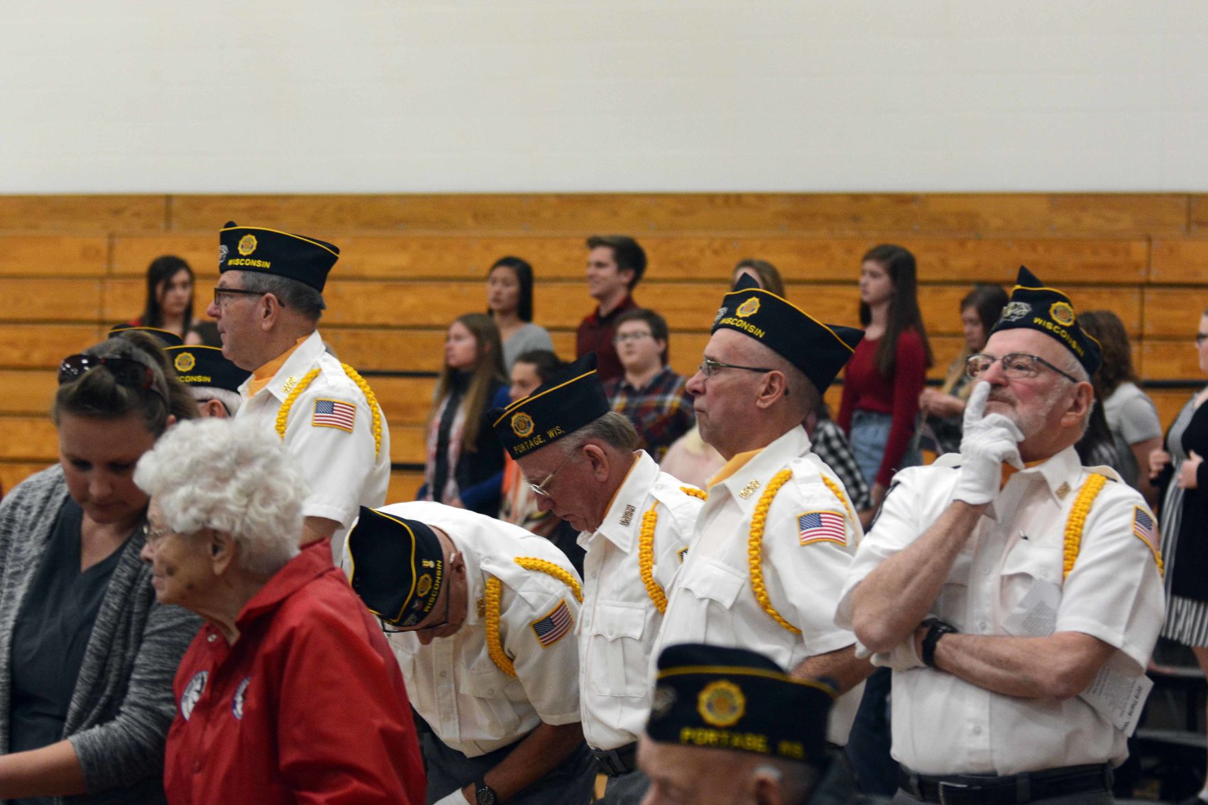 Portage High School Veterans Day ceremony 2019
